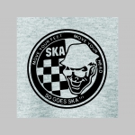 SKA So Goes SKA! - hrubá mikina na zips s kapucou stiahnuteľnou šnúrkami